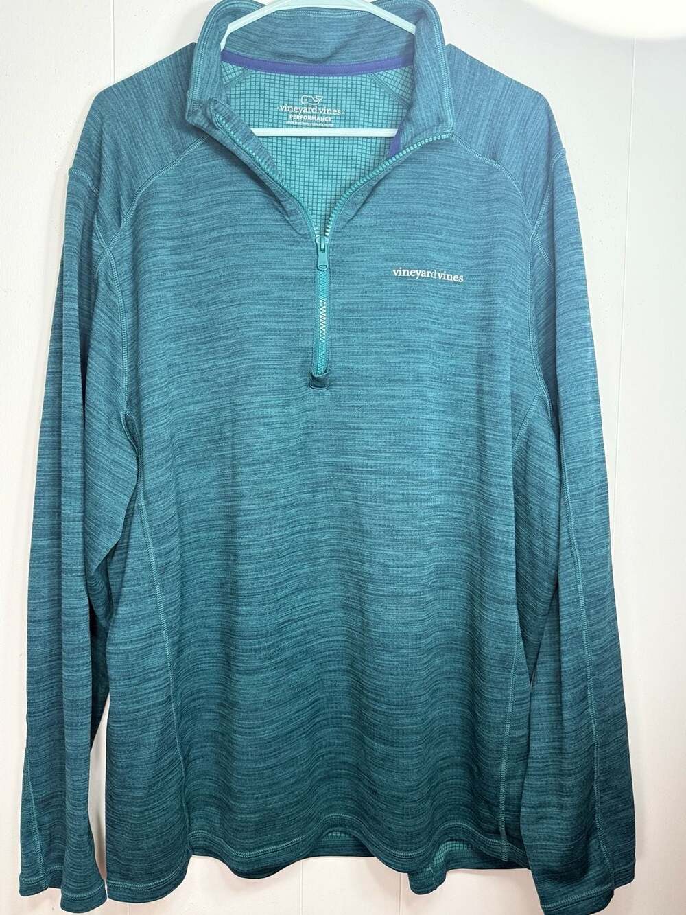 Vineyard Vines Performance 1/2 Zip Pullover Green XXL